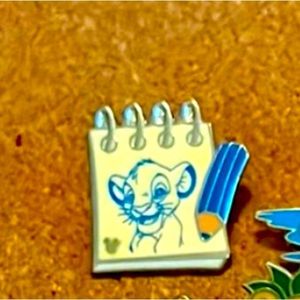 Simba drawing pad pin